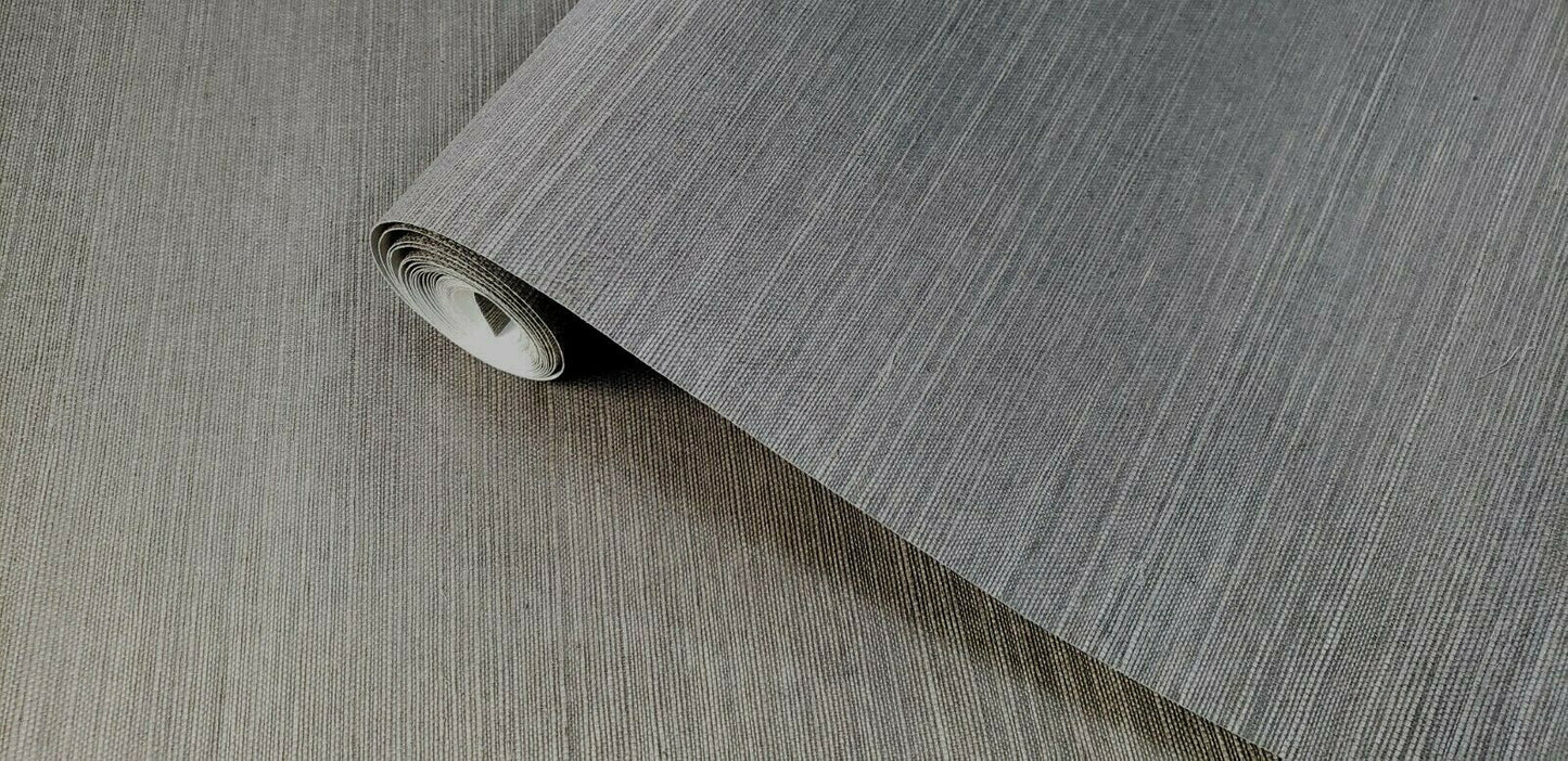 2732-80087 Ming Taupe Sisal Grasscloth Wallpaper
