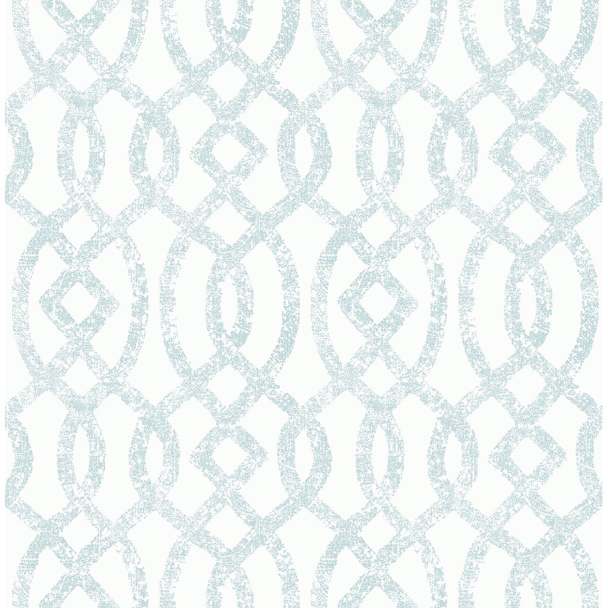 2793-24723 Ethereal Sky Blue Trellis Wallpaper