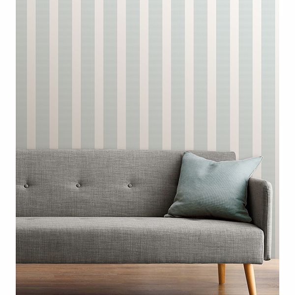 2889-25206 Visby Slate Stripe Wallpaper