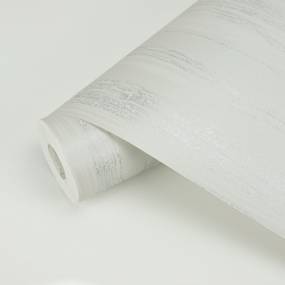 2927-10104 Nova Platinum Faux Wood Wallpaper