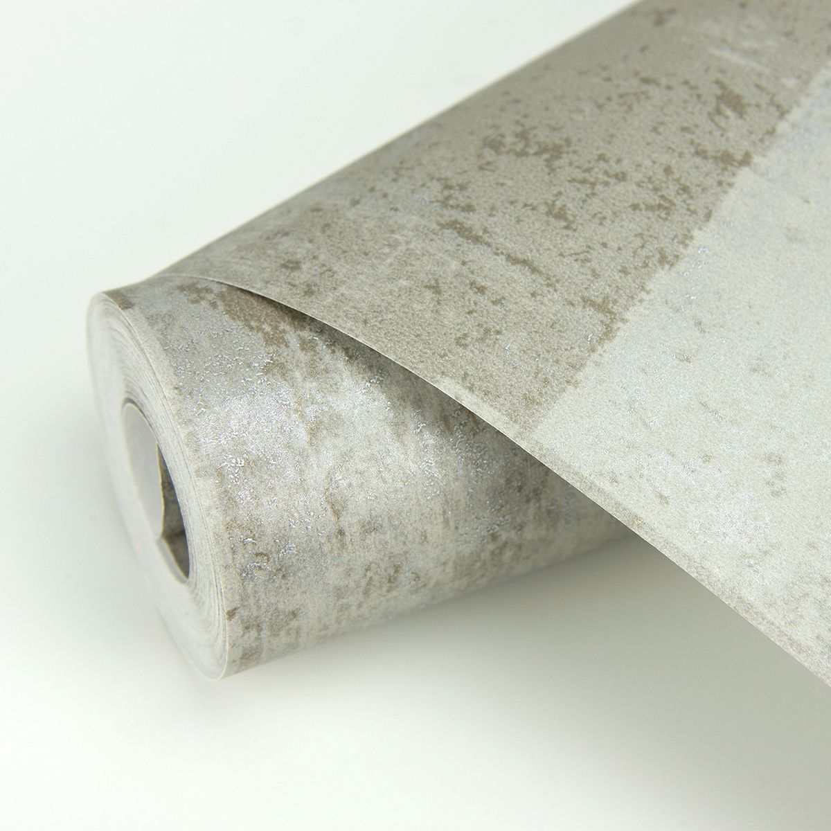 2927-10901 Vela Taupe Distressed Geometric Wallpaper