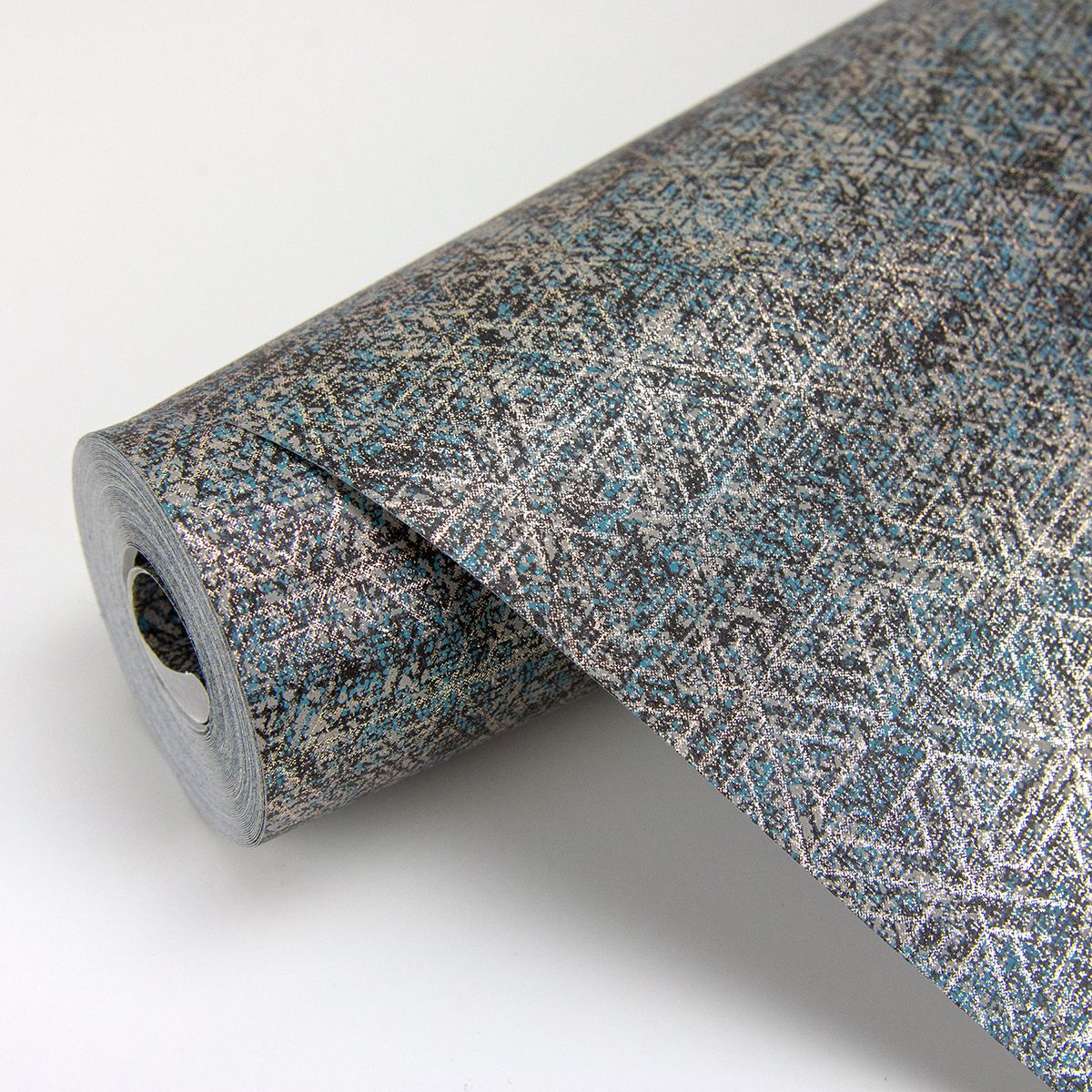 2927-21004 Cosmic Multicolor Geometric Wallpaper