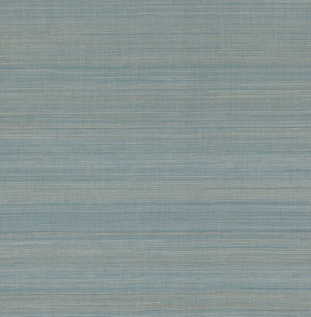 2972-86101 Mai Aqua Abaca Grasscloth Wallpaper