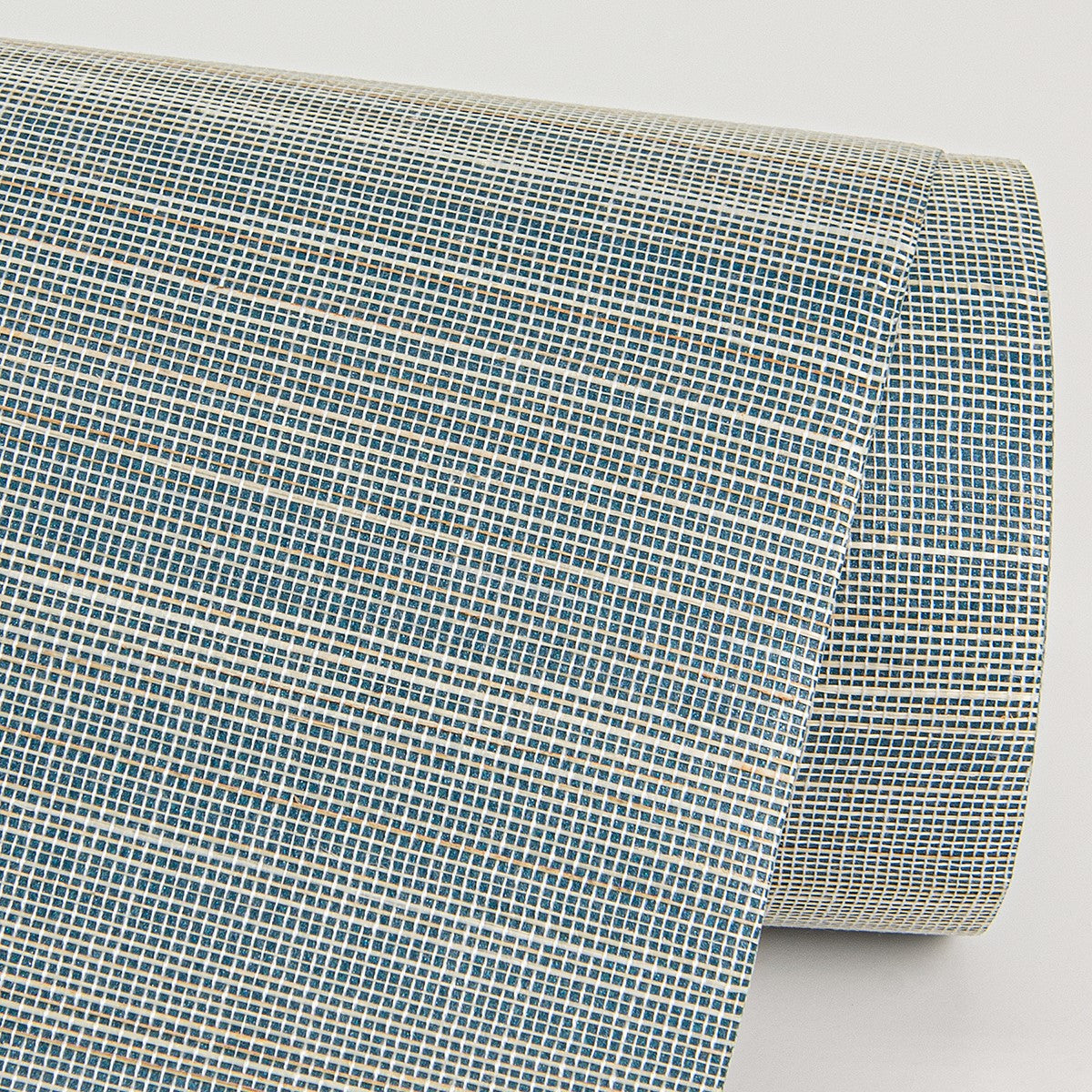 2972-86101 Mai Aqua Abaca Grasscloth Wallpaper