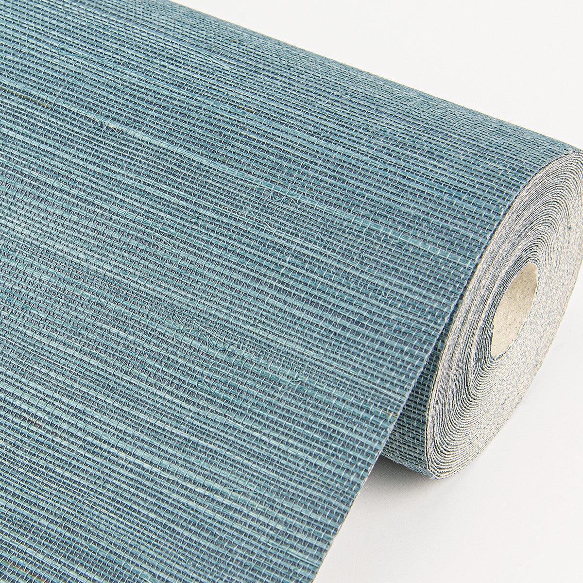 2972-86122 Aiko Blue Sisal Grasscloth Wallpaper