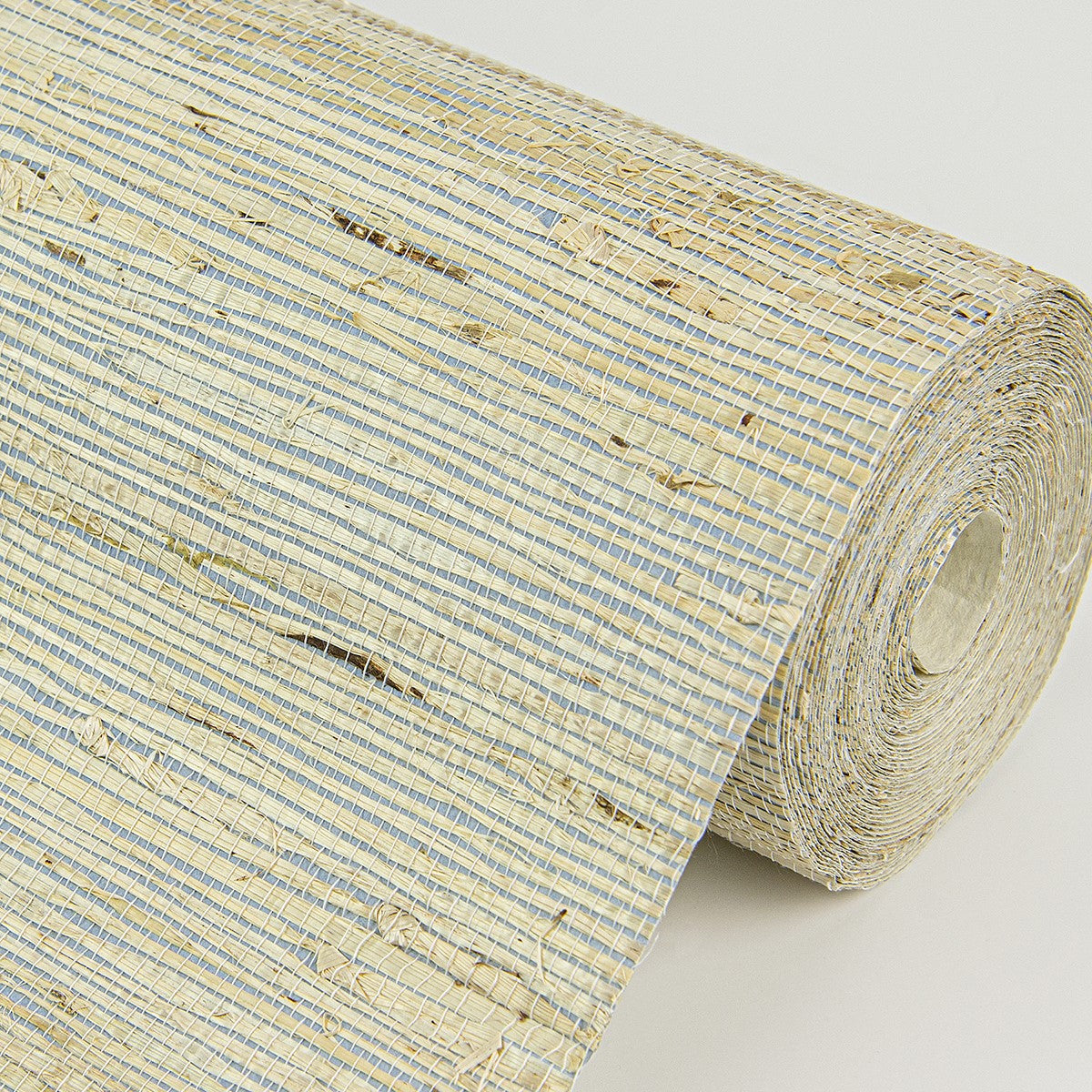 2972-86123 Aiko Silver Sisal Grasscloth Wallpaper