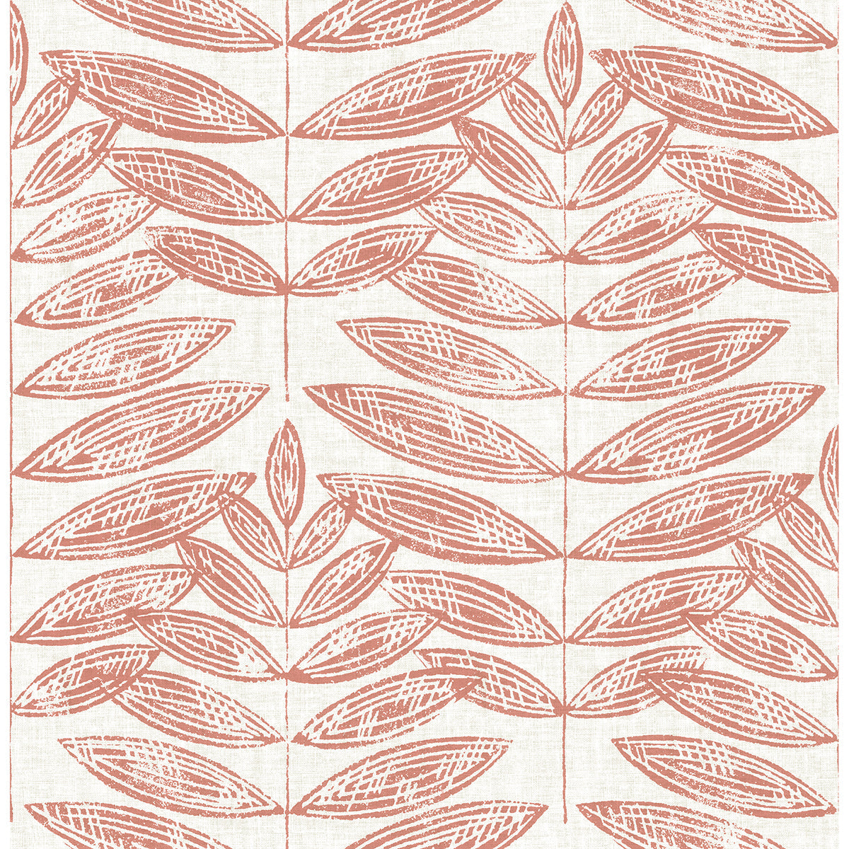 2999-25103 Akira Coral Leaf Wallpaper