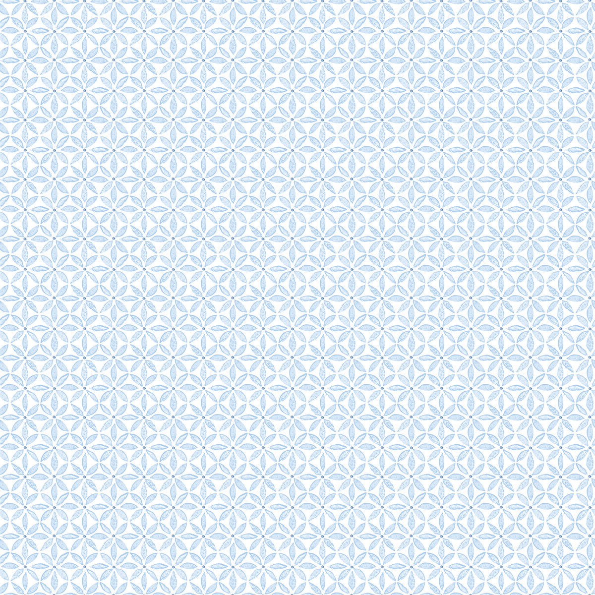 3122-10602 Jellia Blue Petal Geometric Wallpaper