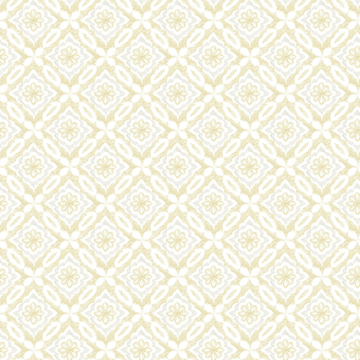 3122-10703 Hugson Yellow Quilted Damask Wallpaper