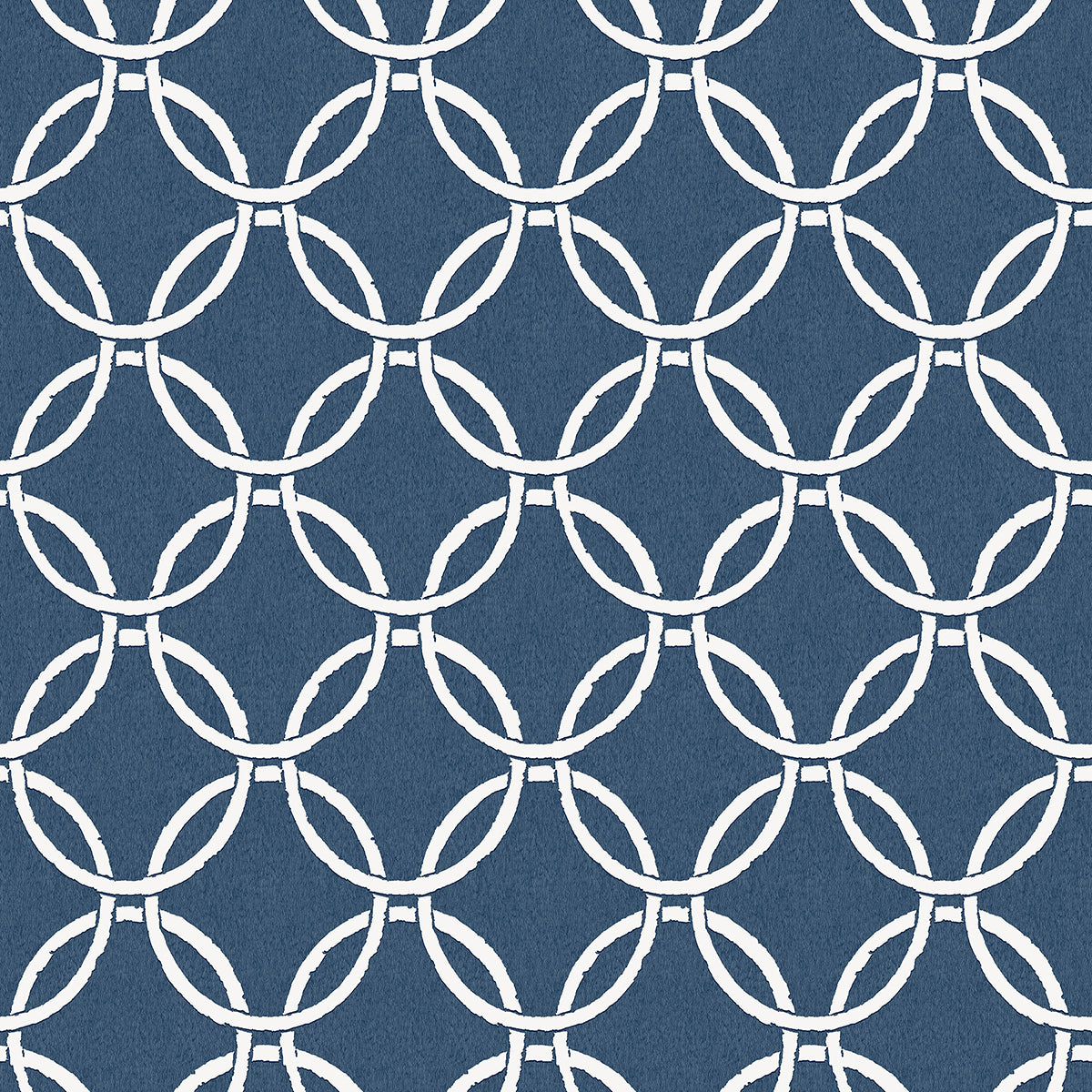 3122-11002 Quelala Navy Ring Ogee Wallpaper