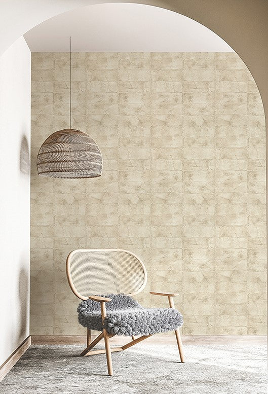 4096-520132 Clay Bone Stone Textured Wallpaper