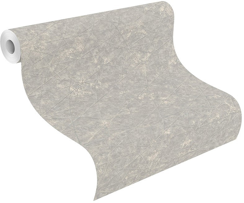 4096-554328 Seth Light Grey Triangle Wallpaper