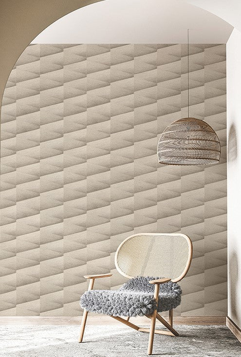 4096-554632 Shae Grey Geo Wallpaper