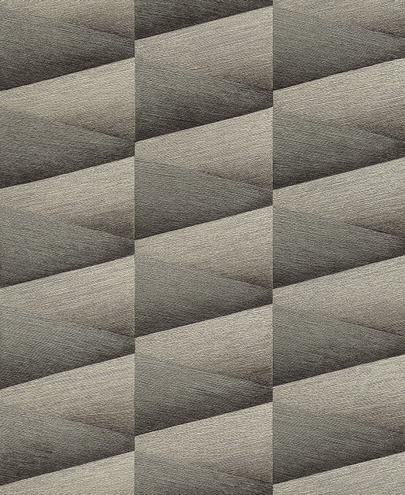 4096-554663 Shae Dark Grey Geo Wallpaper