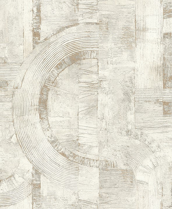 4096-554748 Steel Beige Concrete Swirl Wallpaper