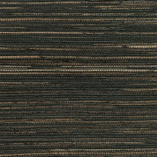2732-80081 Shandong Charcoal Ramie Grasscloth Wallpaper