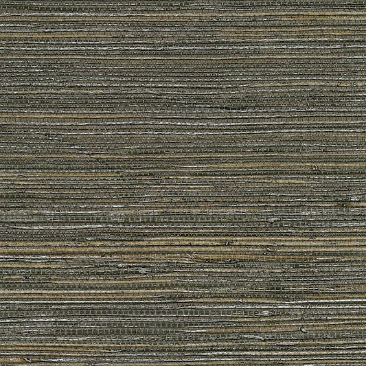 2732-80071 Kenneth James by Brewster Natural Grasscloth SHANDONG CHOCOLATE RAMIE Wallpaper - wallcoveringsmart