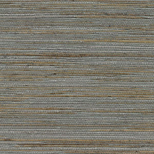 2732-80085 Shandong Slate Ramie Grasscloth Wallpaper