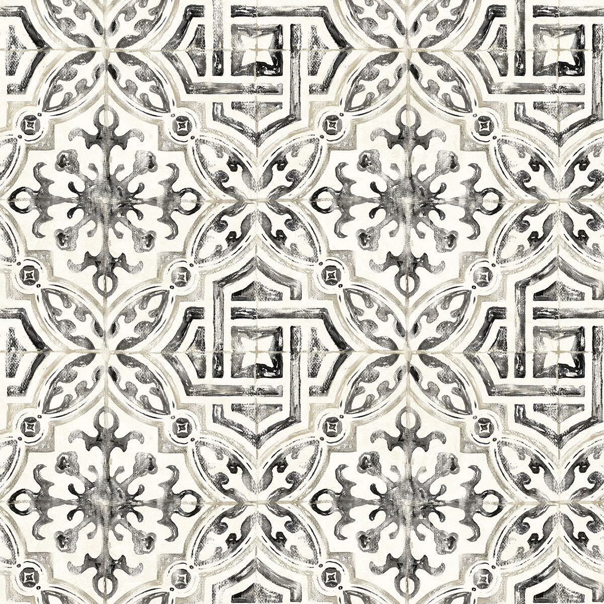 3120-12331 Sonoma Black Beach Tile Wallpaper