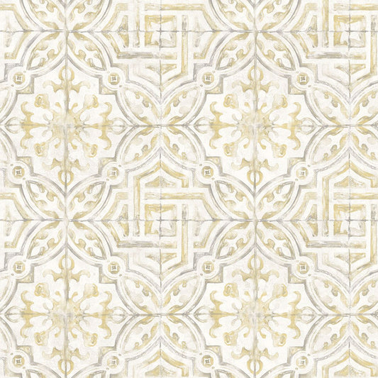 3120-12337 Sonoma Yellow Beach Tile Wallpaper