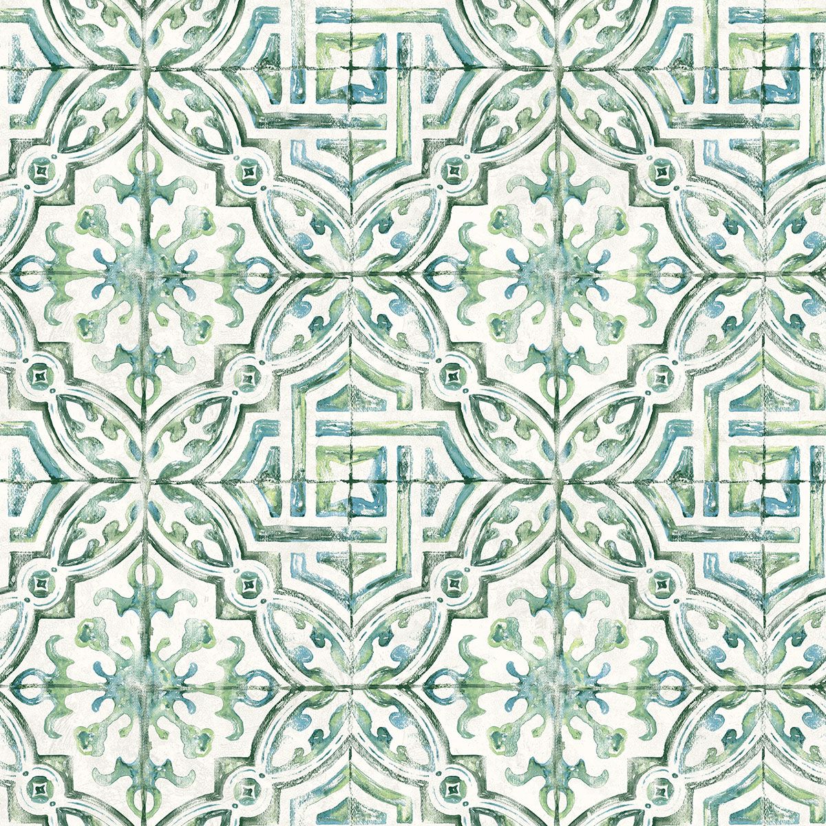 3120-12338 Sonoma Green Beach Tile Wallpaper