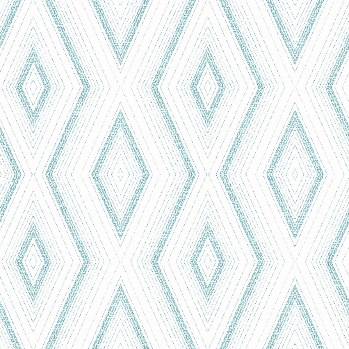 3120-13661 Santa Cruz Turquoise Geometric Wallpaper