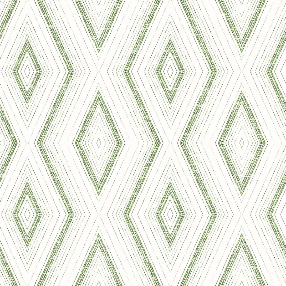 3120-13662 Santa Cruz Green Geometric Wallpaper