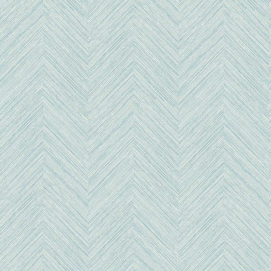 3120-13672 Caladesi Teal Faux Linen Wallpaper
