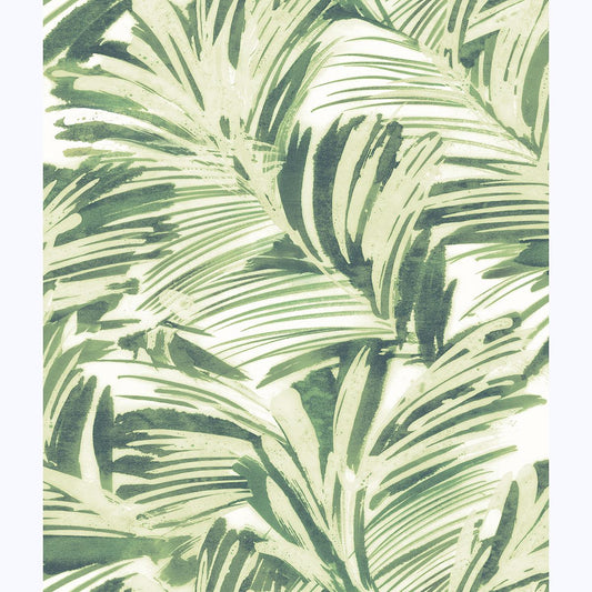 3120-13712 Chaparral Green Fronds Wallpaper