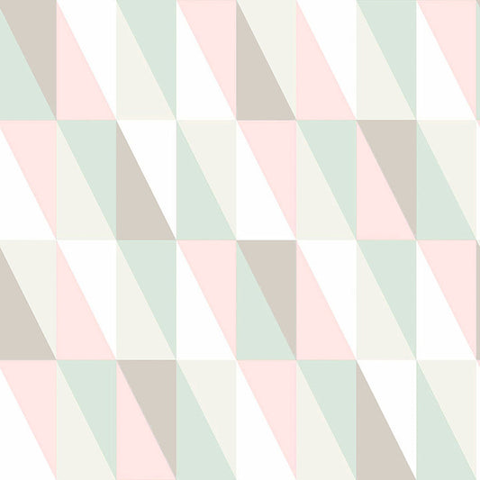 4060-138919 Inez Pastel Geometric Wallpaper