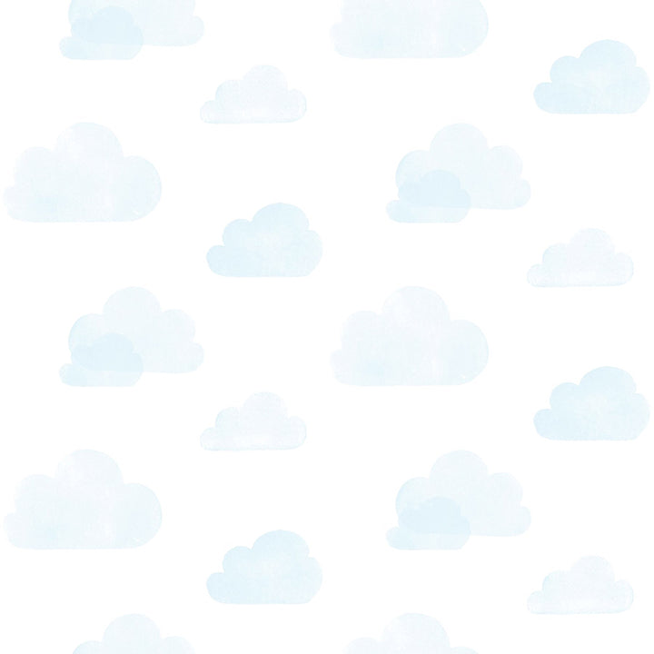 4060-138930 Irie Blue Clouds Wallpaper