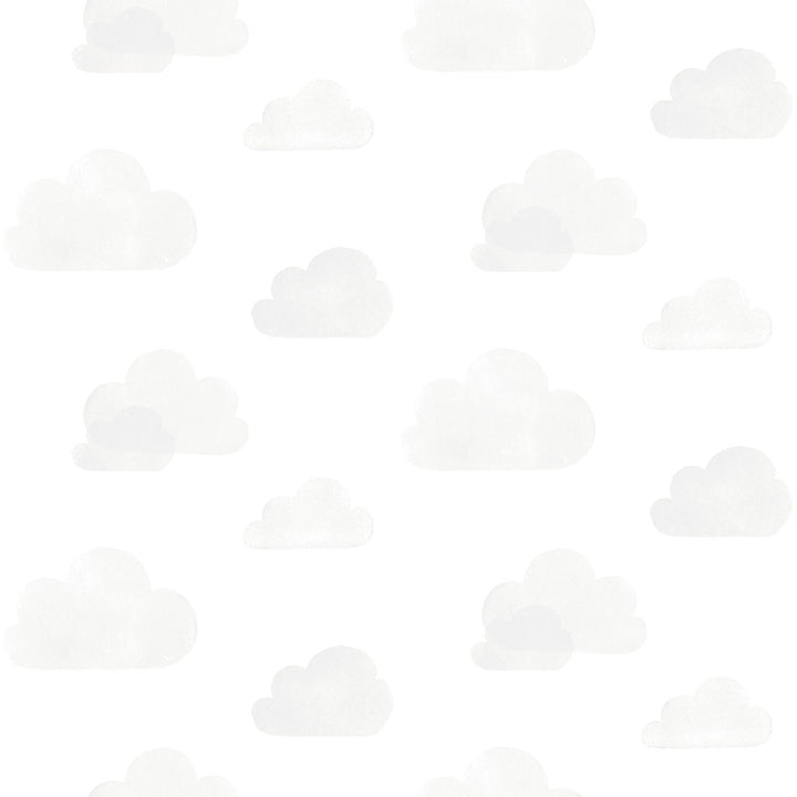 4060-138945 Irie Grey Clouds Wallpaper