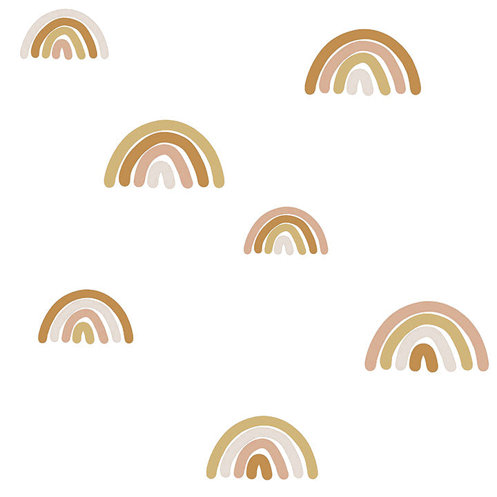 4060-139253 Joss Honey Rainbow Wallpaper