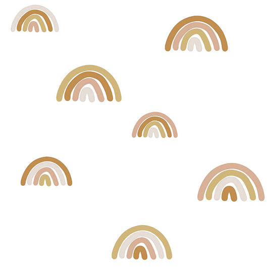 4060-139253 Joss Honey Rainbow Wallpaper
