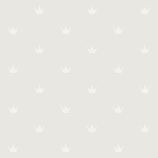 4060-347703 Bea Silver Crowns Wallpaper