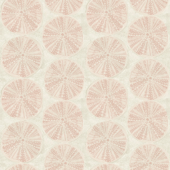 4071-71026 Sea Biscuit Peach Sand Dollar Wallpaper