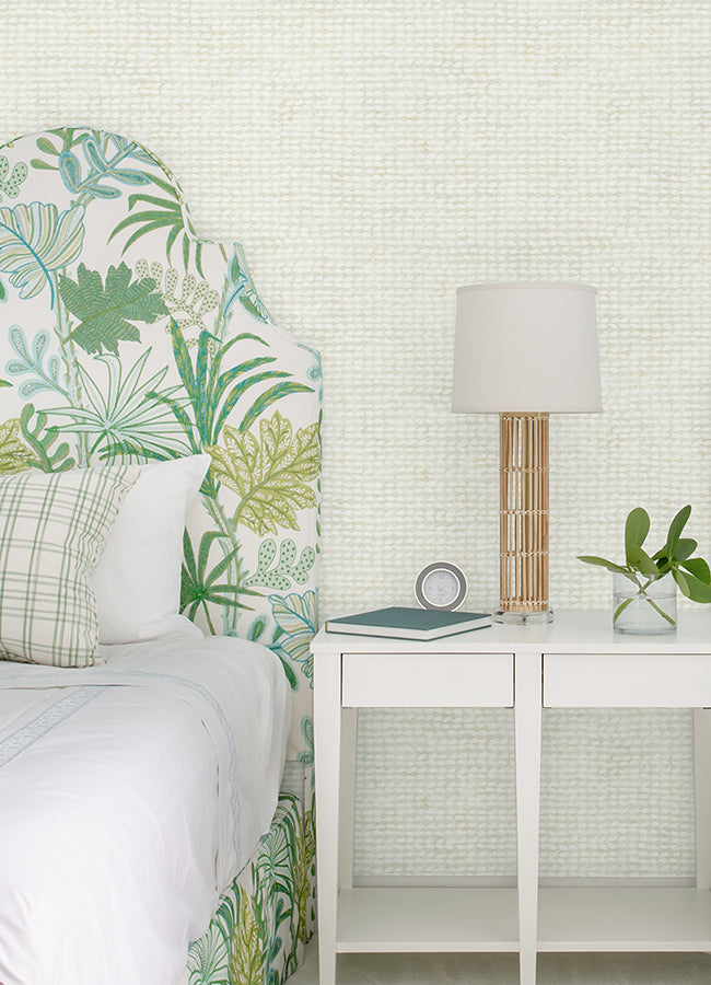 4071-71029 Wellen Cream Abstract Rope Wallpaper