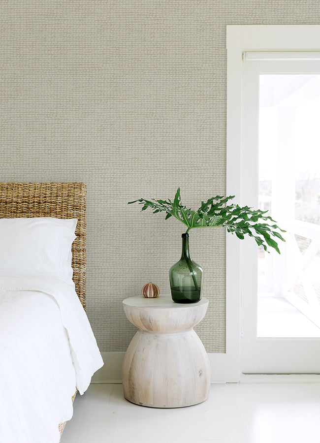 4071-71031 Wellen Light Grey Abstract Rope Wallpaper