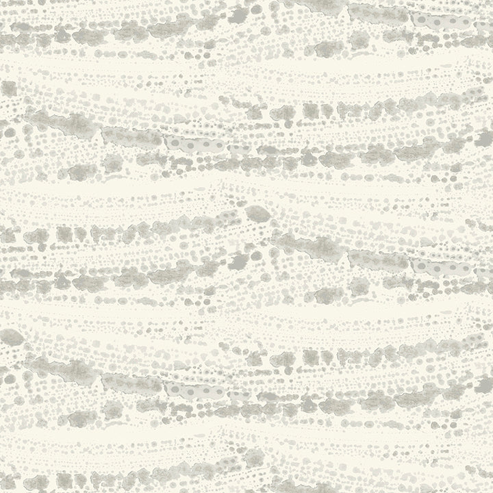 4071-71045 Rannell Grey Abstract Scallop Wallpaper