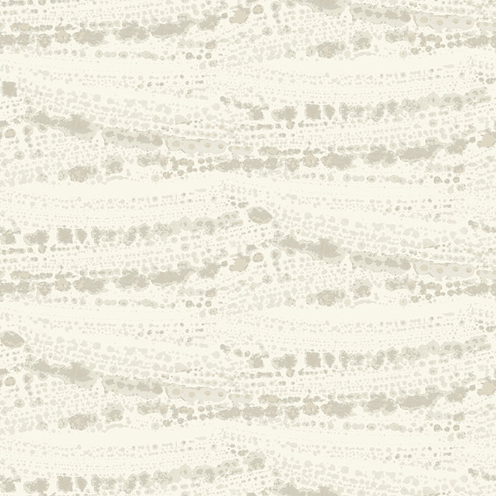 4071-71048 Rannell Beige Abstract Scallop Wallpaper