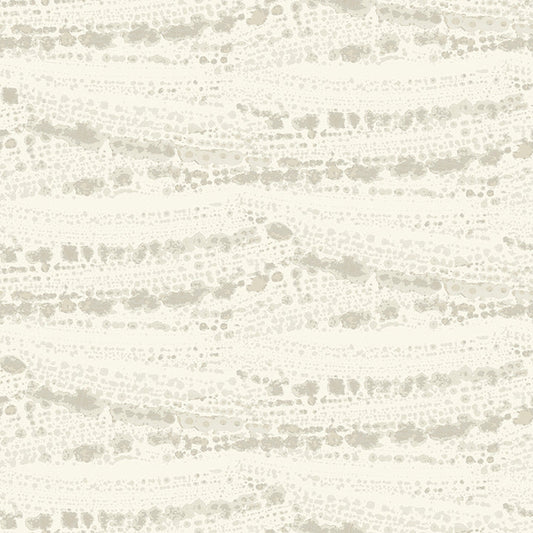 4071-71048 Rannell Beige Abstract Scallop Wallpaper