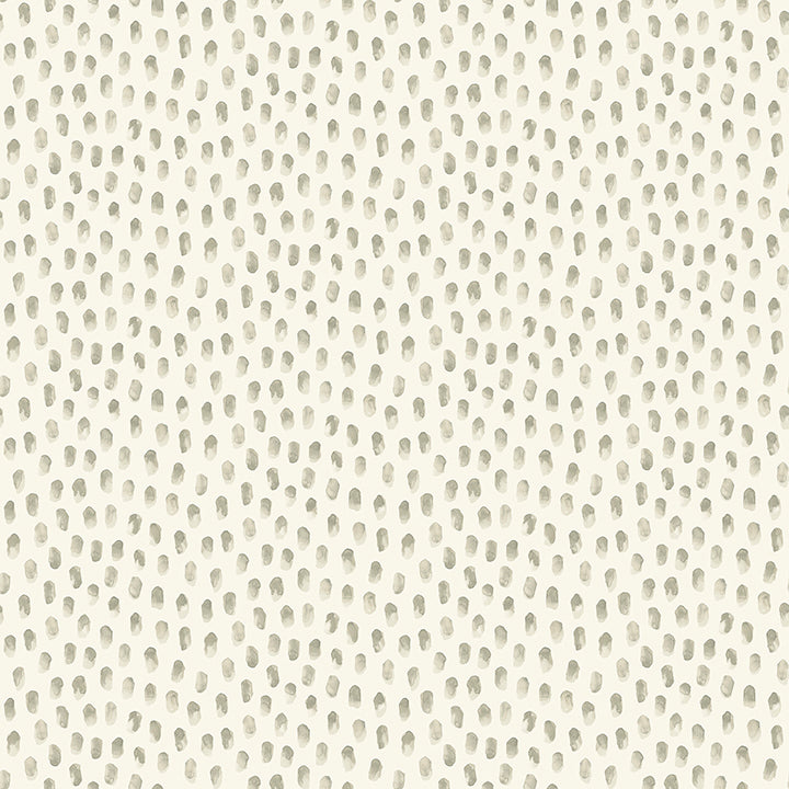 4071-71059 Sand Drips Grey Painted Dots Wallpaper