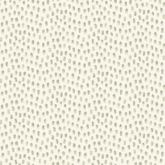 4071-71059 Sand Drips Grey Painted Dots Wallpaper