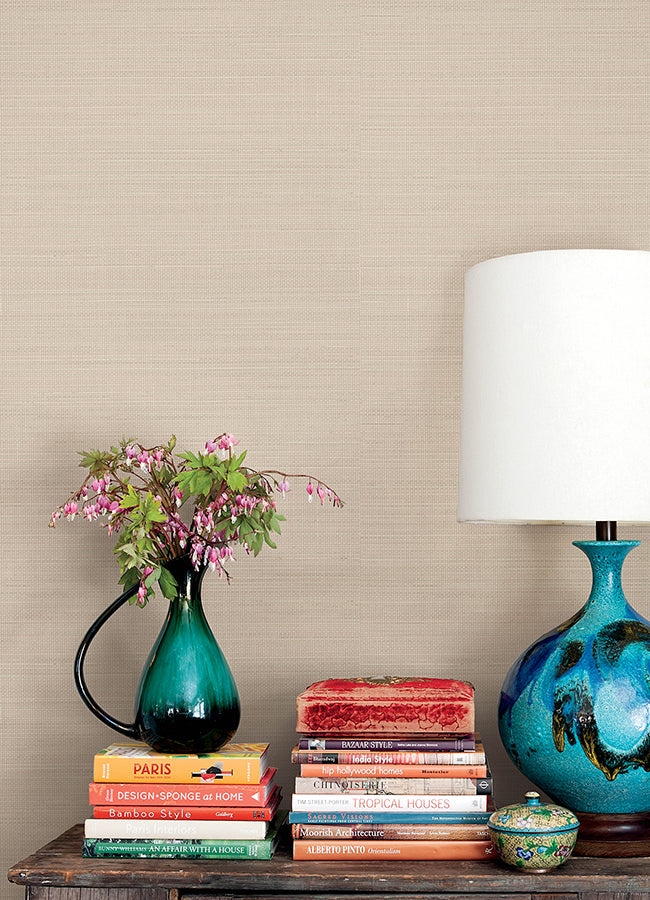 3125-71052 Spinnaker Peach Netting Wallpaper
