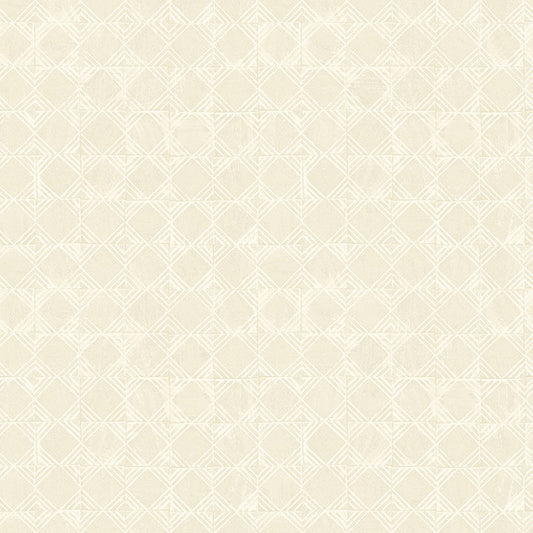 3125-72307 Button Block Taupe Geometric Wallpaper