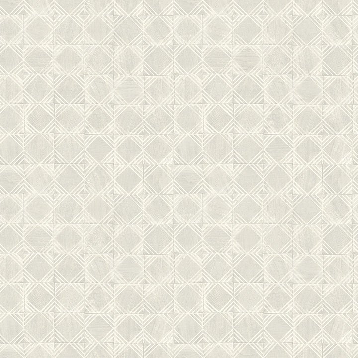 3125-72309 Button Block Light Grey Geometric Wallpaper