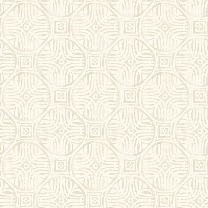 3125-72311 Sandee Dove Medallion Wallpaper