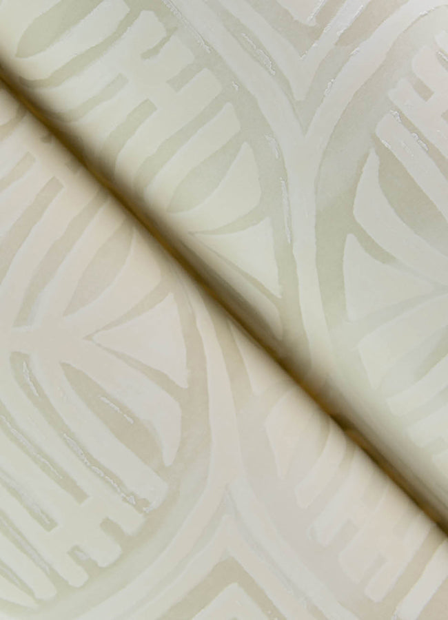 3125-72311 Sandee Dove Medallion Wallpaper