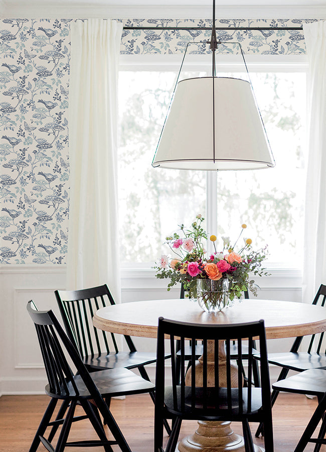 3125-72316 Malmo Blue Trail Wallpaper