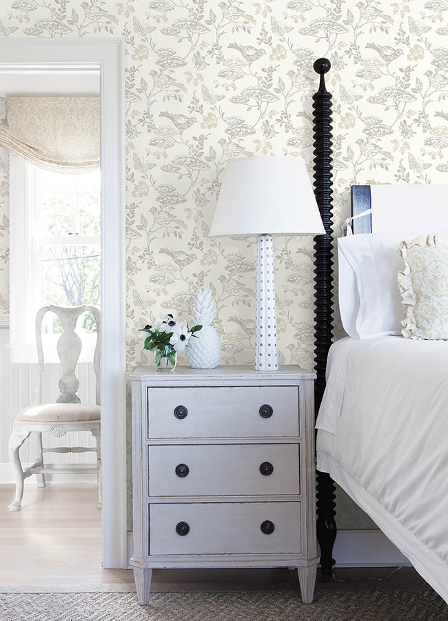 3125-72317 Malmo Grey Trail Wallpaper
